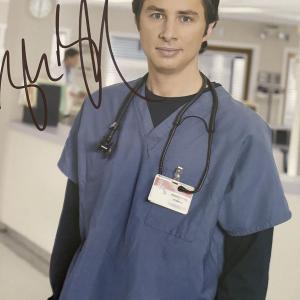 Photo of Scrubs Zach Braff signed photo