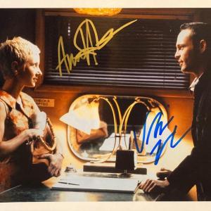 Photo of Psycho Ann Heche and Vince Vaughn signed movie photo