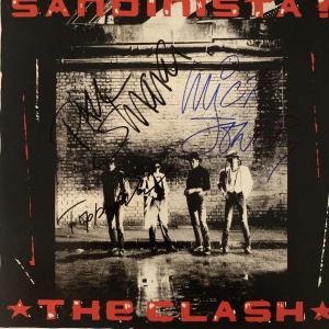 Photo of The Clash signed record sadinista