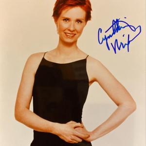 Photo of Cynthia Nixon signed photo