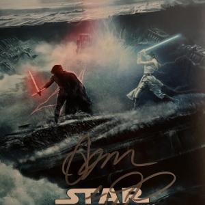 Photo of Star Wars Adam Driver signed photo