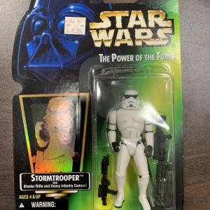 Photo of Star Wars unsigned Stormtrooper action figure