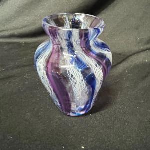 Photo of Murano latticino vase