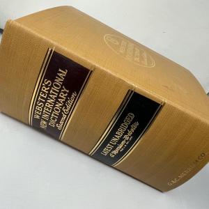 Photo of 1950s dictionary