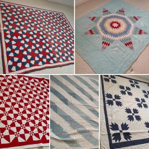Photo of Five Handmade Quilts (UB1-HS)