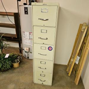 Photo of Steelcase Five Drawer File Cabinet (BS-JS)