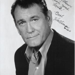 Photo of Police Story Earl Holliman signed photo