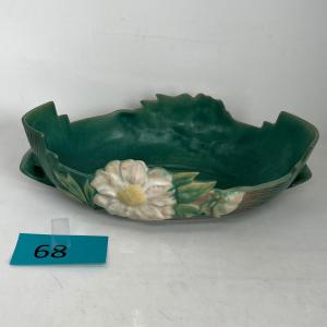 Photo of Roseville Peony console bowl