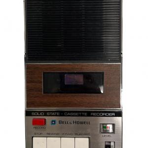 Photo of Bell & Howell Solid State Cassette Recorder