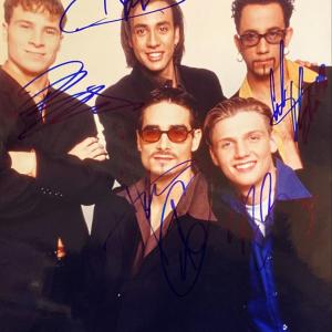Photo of Backstreet Boys signed photo