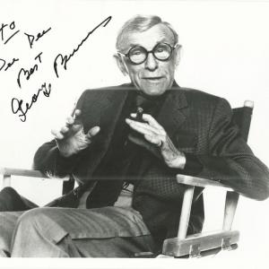 Photo of George Burns signed photo