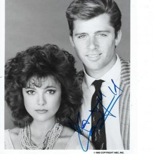 Photo of Dynasty II The Colby's signed photo autographed by Emma Samms