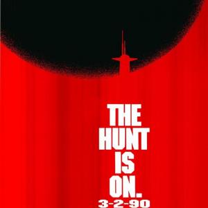Photo of The Hunt for Red October original 1990 vintage advance one sheet movie poster