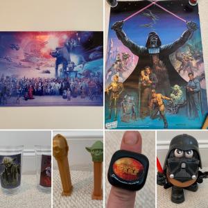 Photo of Darth Vader Potato Head, Star Wars Posters, & More Collectibles (UB2-HS)