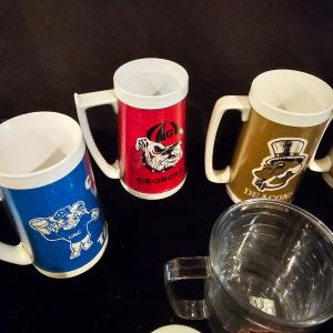 Photo of Assorted Vintage Thermo-Serv College Mugs & More (BPR-JS)