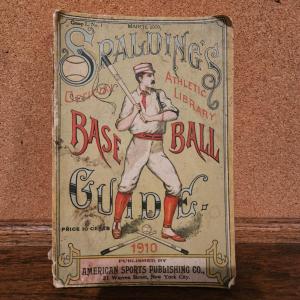 Photo of 1910 Spalding's Official Baseball Guide (BPR-DW)