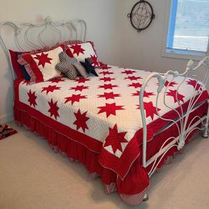 Photo of J. Clayton International "Red Star" Bedding Collection and More (UB3-DZ)