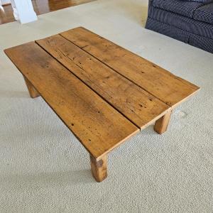 Photo of Oak Plank Coffee Table (LR-JS)