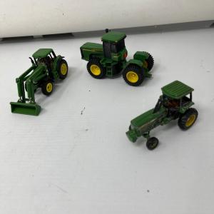 Photo of Little John Deere tractors