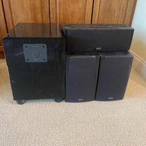 Photo of Boston Powered Sub Woofer & Speakers (LR-MG)