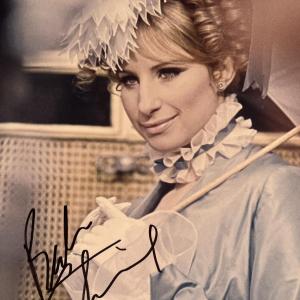 Photo of Barbra Streisand signed photo