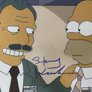 Photo of The Simpsons Stacy Keach signed photo