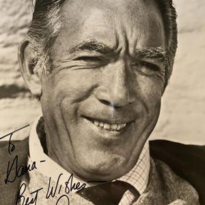 Photo of Anthony Quinn signed photo