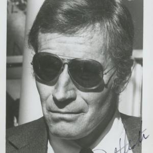 Photo of Charlton Heston signed movie photo. GFA Authenticated