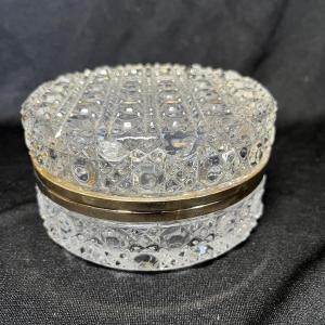 Photo of Pressed glass jewelry box