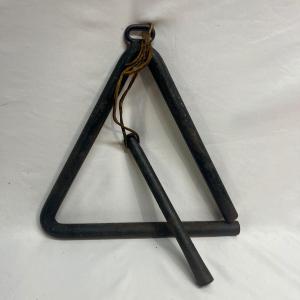 Photo of Iron Triangle Dinner Bell & More Collectible Farm Items (BS-MG)