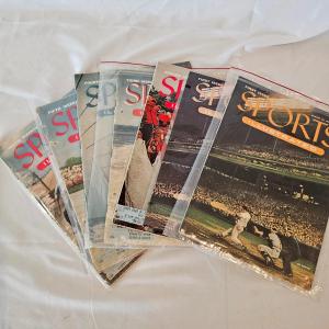 Photo of First Six Issues of Sports Illustrated Magazine (BO-JS)