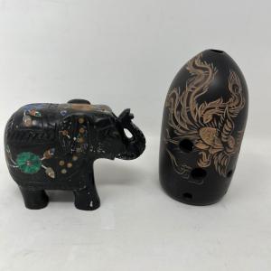 Photo of Oriental sculptures