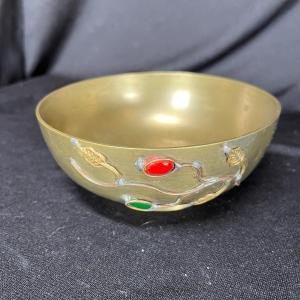 Photo of Oriental brass bowl