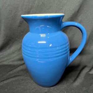 Photo of Le Cruset Blue pitcher
