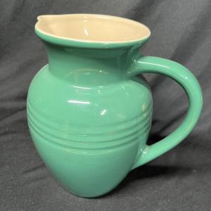 Photo of LeCruset Green pitcher
