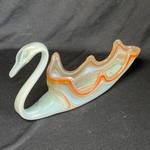 Photo of Mexican glass swan