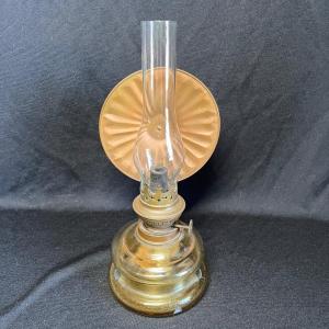 Photo of Antique wall hanging oil lamp