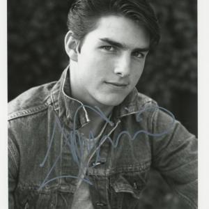 Photo of Tom Cruise signed photo. GFA Authenticated