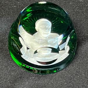 Photo of Baccarat FDR paperweight