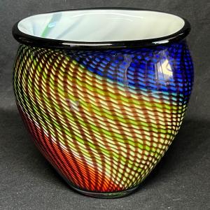 Photo of Fabulous studio Art glass vase