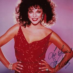 Photo of Joan Collins signed photo