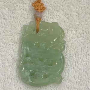 Photo of 2.5” Carved Jade Pendant