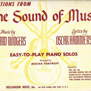 Photo of The Sound of Music Piano Solos sheet music