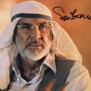 Photo of Sean Connery signed photo