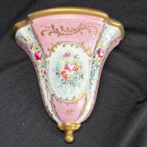 Photo of French porcelain wall pocket