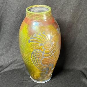 Photo of Native American Art Vase kokopeli