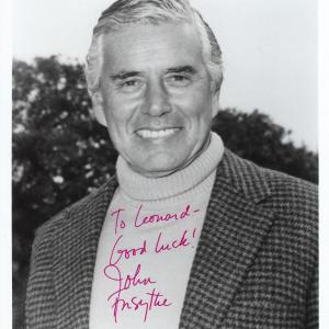 Photo of John Forsythe signed photo