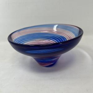 Photo of Studio art glass bowl