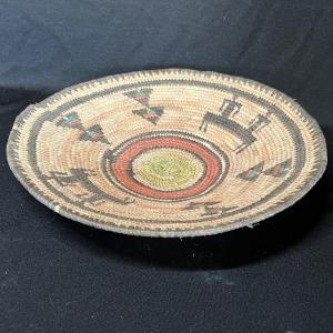 Photo of Native American weaved basket bowl