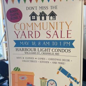 Photo of Community yard sale